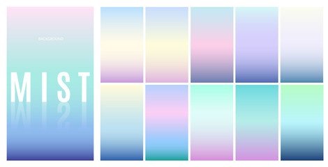Creative soft color background design