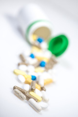 Medicine, Healthcare, Pharmaceuticals, Food supplements and homeopathy