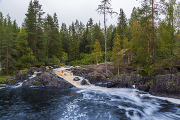 Водопады Ахвенкоски