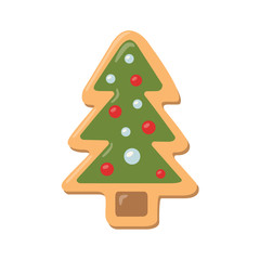 Christmas cookies tree