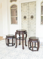 empty chair chinese style