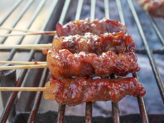 Thai styled pork babeque