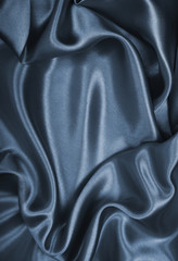 Smooth elegant grey silk as background