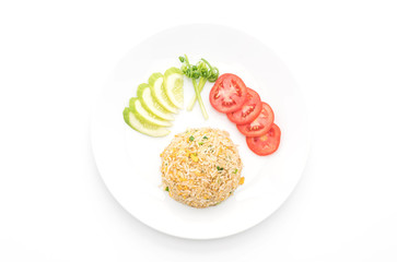 fried rice with shrimps