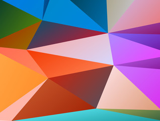 Fototapeta premium Abstract polygonal background