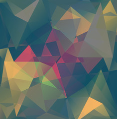 Abstract polygonal background