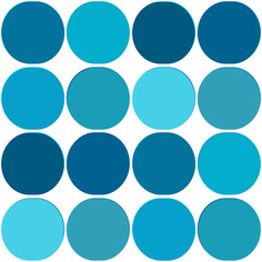 Abstract colorful circle vector background