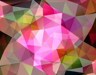 Abstract polygonal background