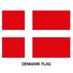 Denmark flag illustration design