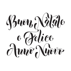 Buon Natale, Felice Anno Nuovo italian greeting