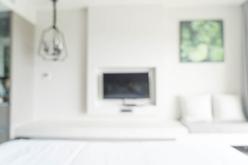Abstract blur beautiful luxury living room interior for backgrou