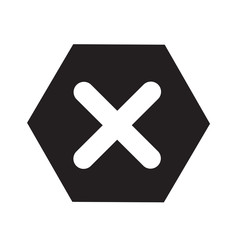 rejected icon illustration design