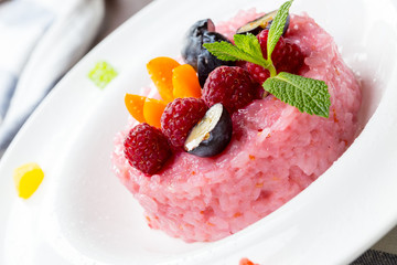 pink mochi japanese sweet rice treat