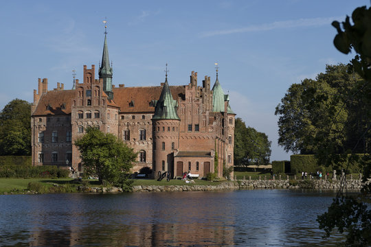  Egeskov Slot in Denmark