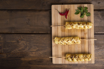 Mozzarella Kebabs