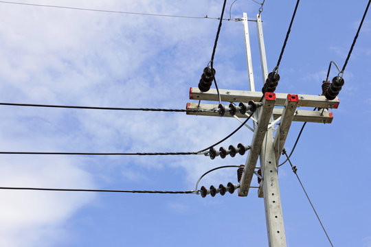 Electrical Pole Buck Arm type