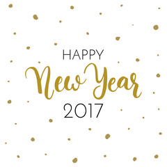 Happy New Year card.