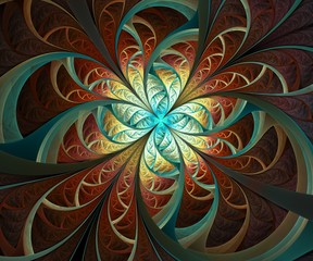 Computer generated fractal artwork