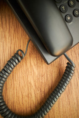 landline phone close-up