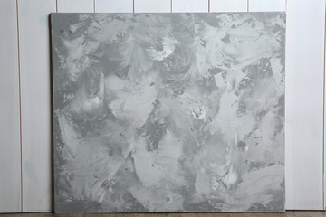 Grey painted background