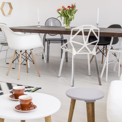 Modern interior of a studio