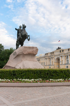 monument to Peter the Great in St. Petersburg