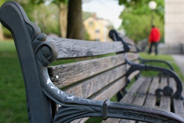 park bench