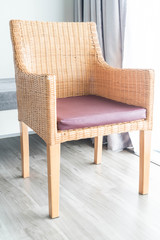 Beautiful luxury pillow on sofa decoration in livingroom interio