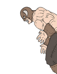 strong barbarian illustration