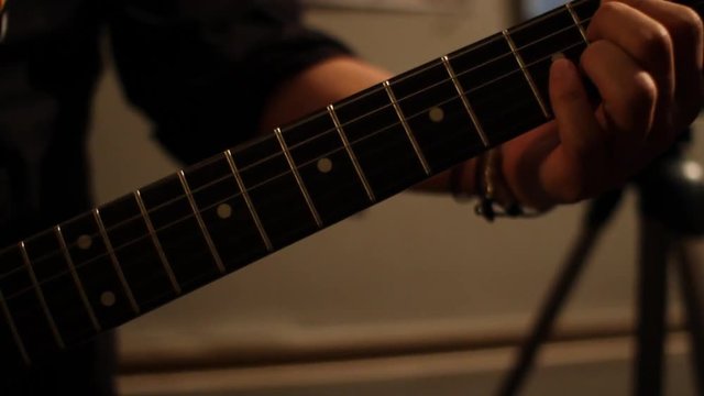 ギターの演奏