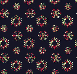 Xmas seamless pattern