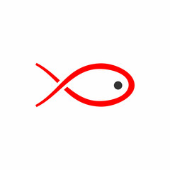 Abstract Fish Logo - Vector Icon