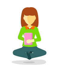 Young Woman Using Her Smartphone