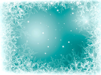 Winter Christmas background 