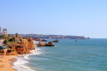Vista da Praia do Vau no Algarve  © moedas1