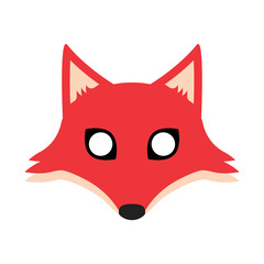 fox mask vector