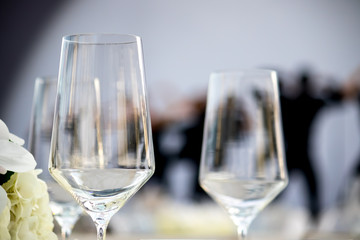 Party Setting with Bokeh Background