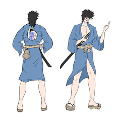 samurai illustration