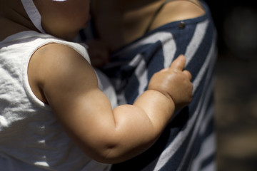 Fototapeta na wymiar A Baby's Arm