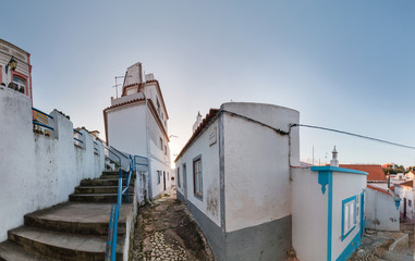 Fototapeta na wymiar Ferragudo village houses