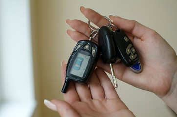 Set of keys for car