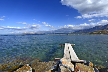wooden jetty © Jurek Adamski