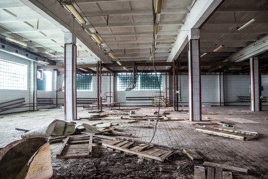 Abandoned Meat Processing Plant In Alekseyevka, Belgorod Region