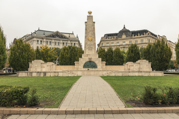 Soviet war memorial in Budapest