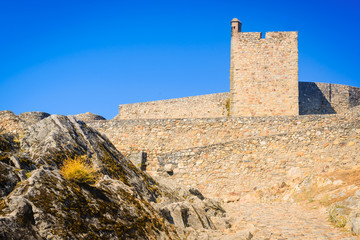 Medieval fortress. Marvao. Alentejo region. Portugal