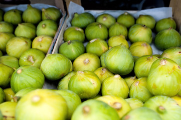 Fresh figs in the local market