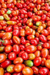 Tomatoes in the local market
