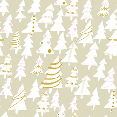 christmas tree pattern modern style