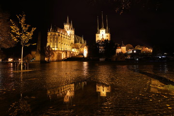 Der Erfurter Dom in Thüringen