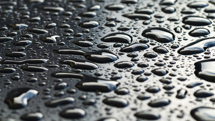 Water Droplets, Abstract Background